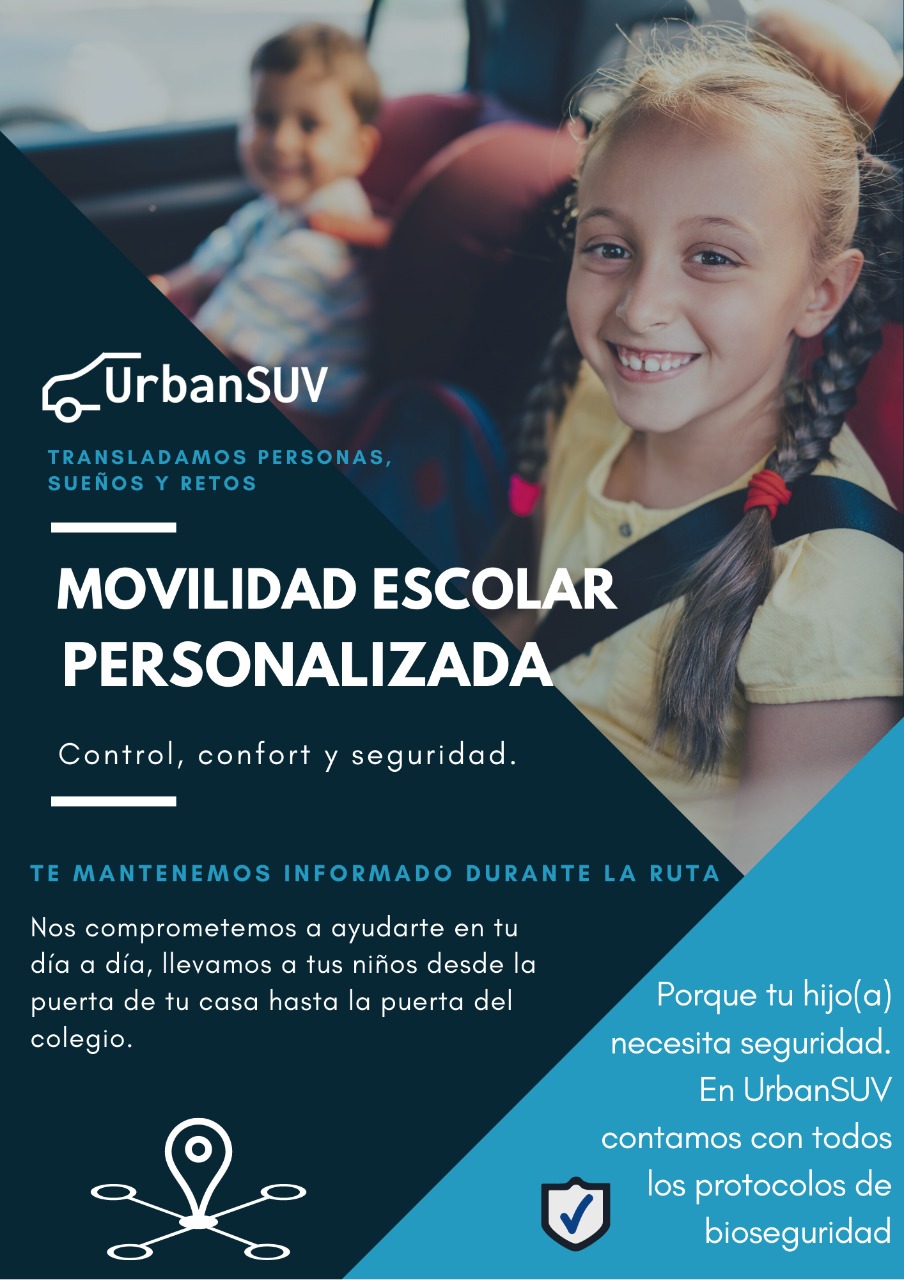 movilidad escolar personalizada urbansuv